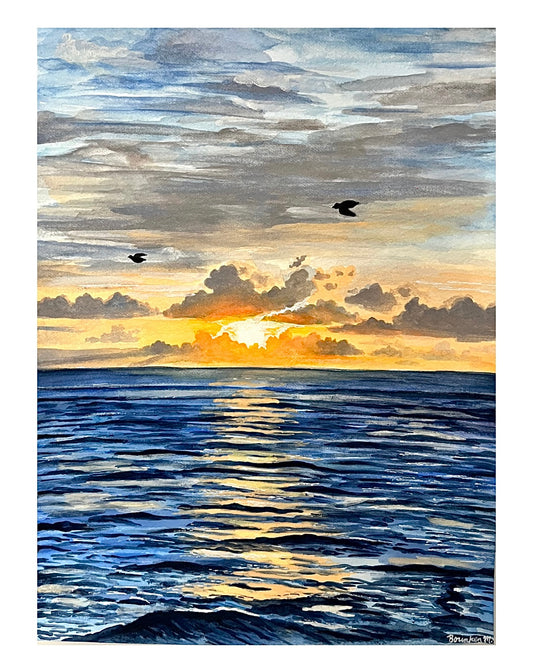 El Sol y Mar (original painting)