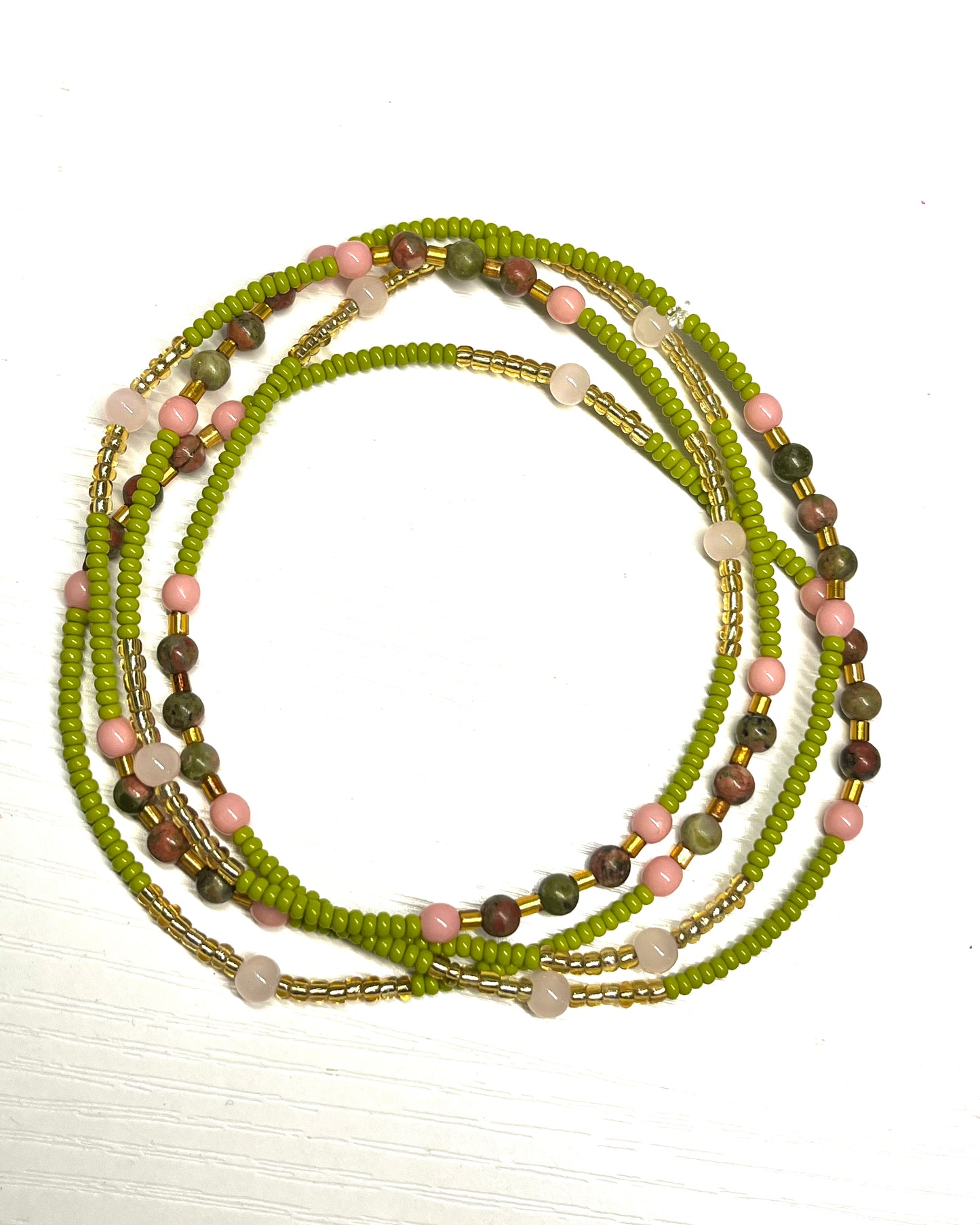 Unakite Waist Beads